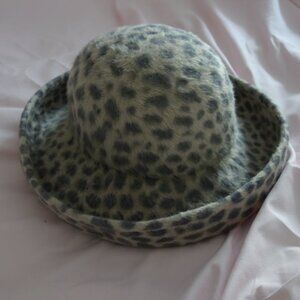 Eric Javits New York Animal Print Bowler-Style Hat